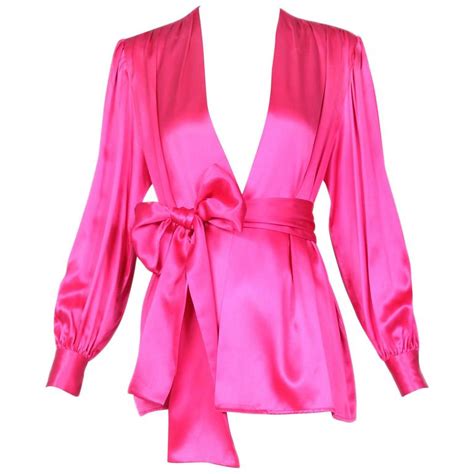 ysl pink blouson